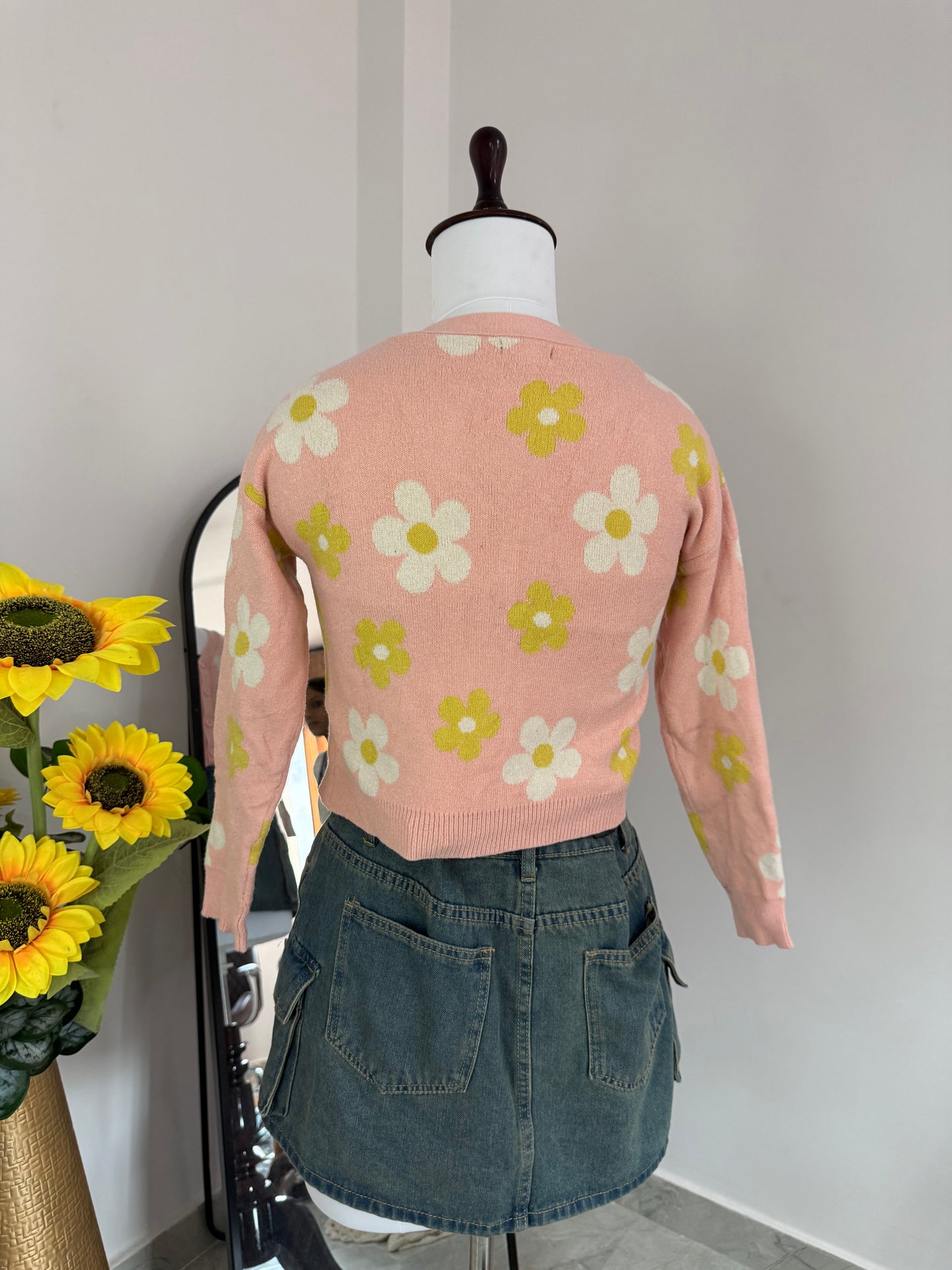 Floral cardigan