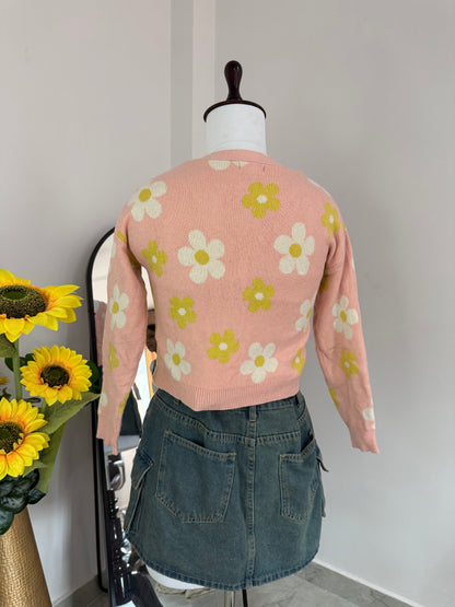 Floral cardigan