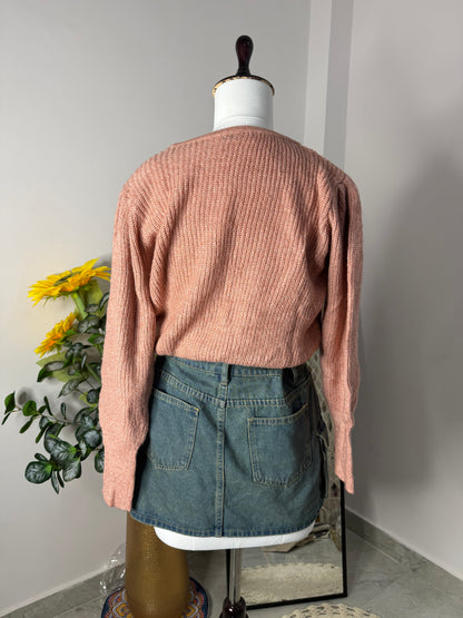 Peach sweater