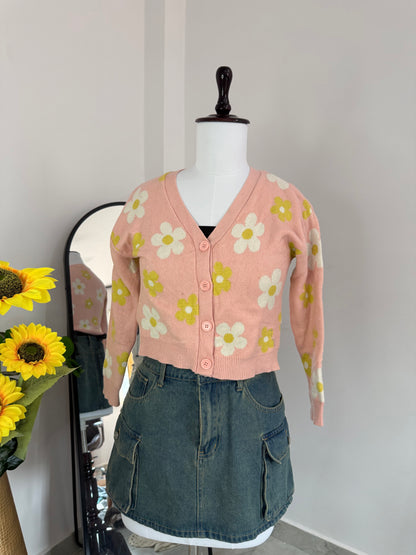 Floral cardigan