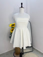 White short dress (size m)