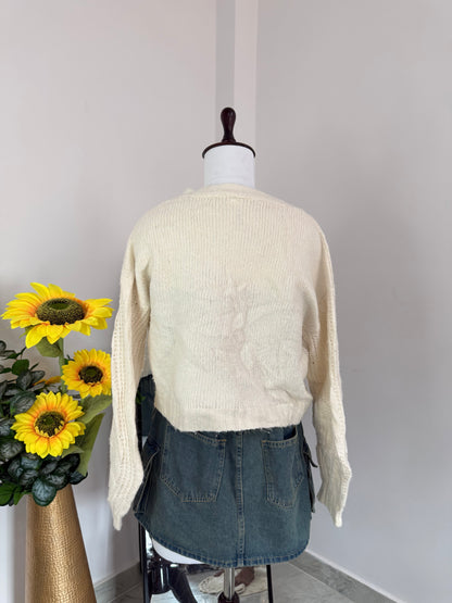 Offwhite cardigan
