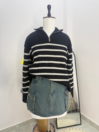 Stripped sweater (size s-l)