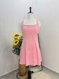 Pink short dress(size s)