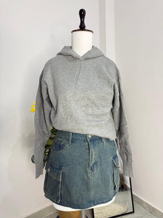 Grey hoodie(size s-l)