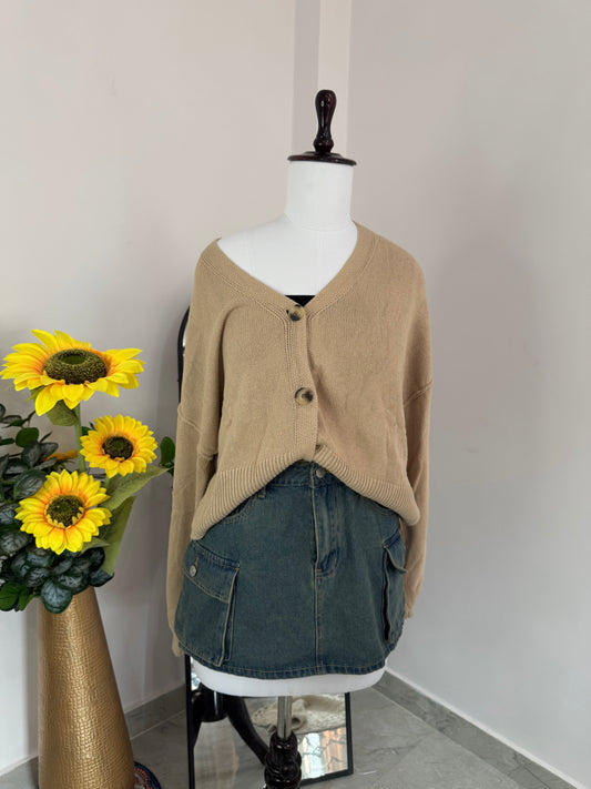 Beige cardigan