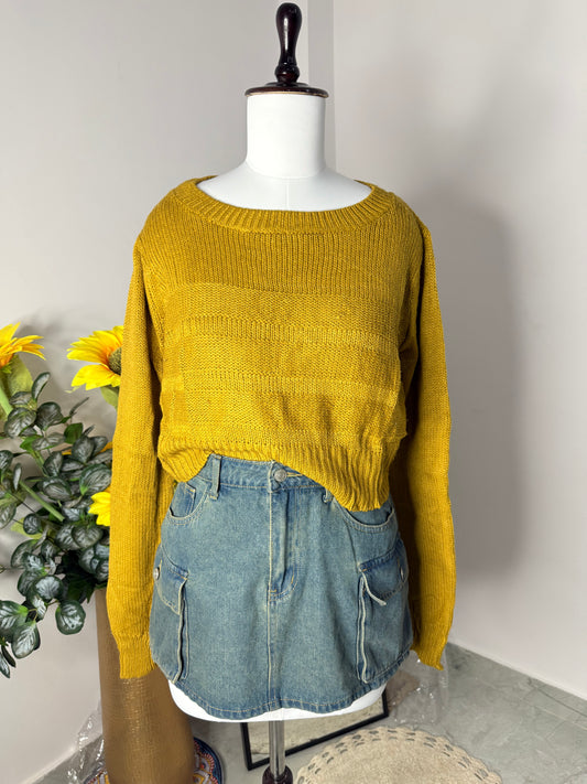Yellow sweater